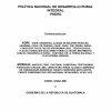 Política nacional de desarrollo rural integral PNDR 2009